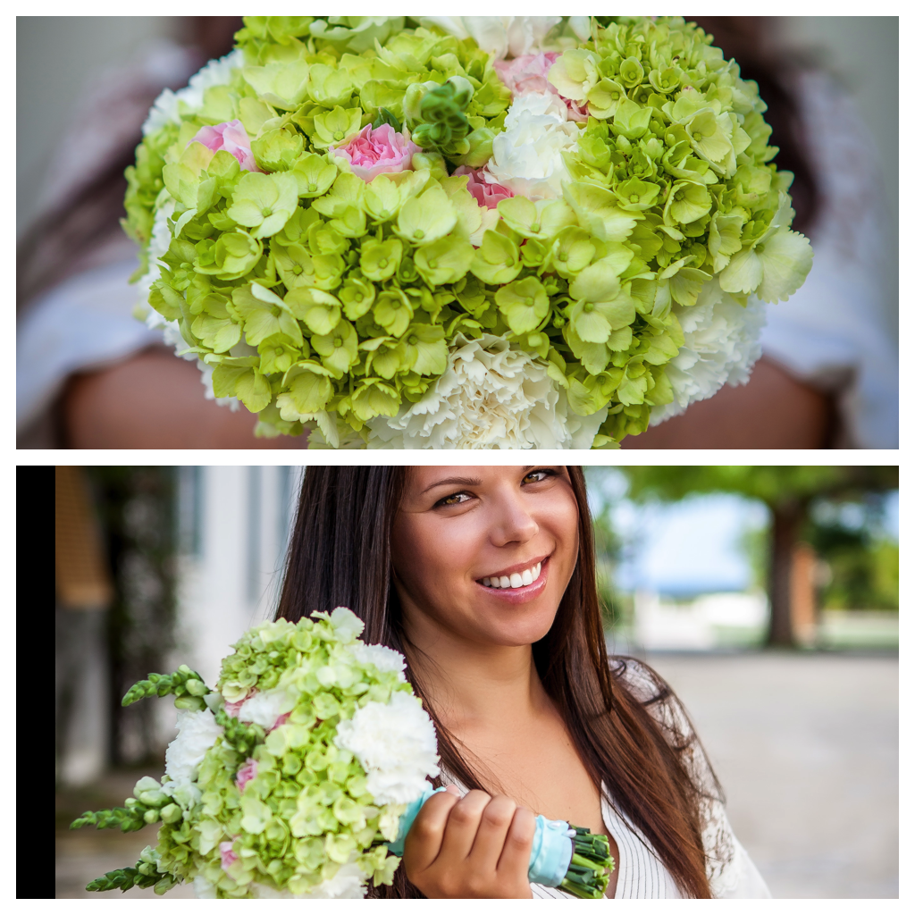 beach wedding bouquet