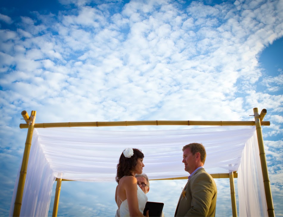 beach wedding photography