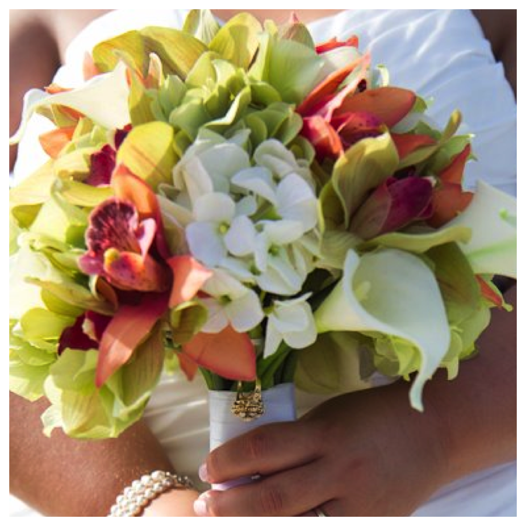 bridal bouquete destin