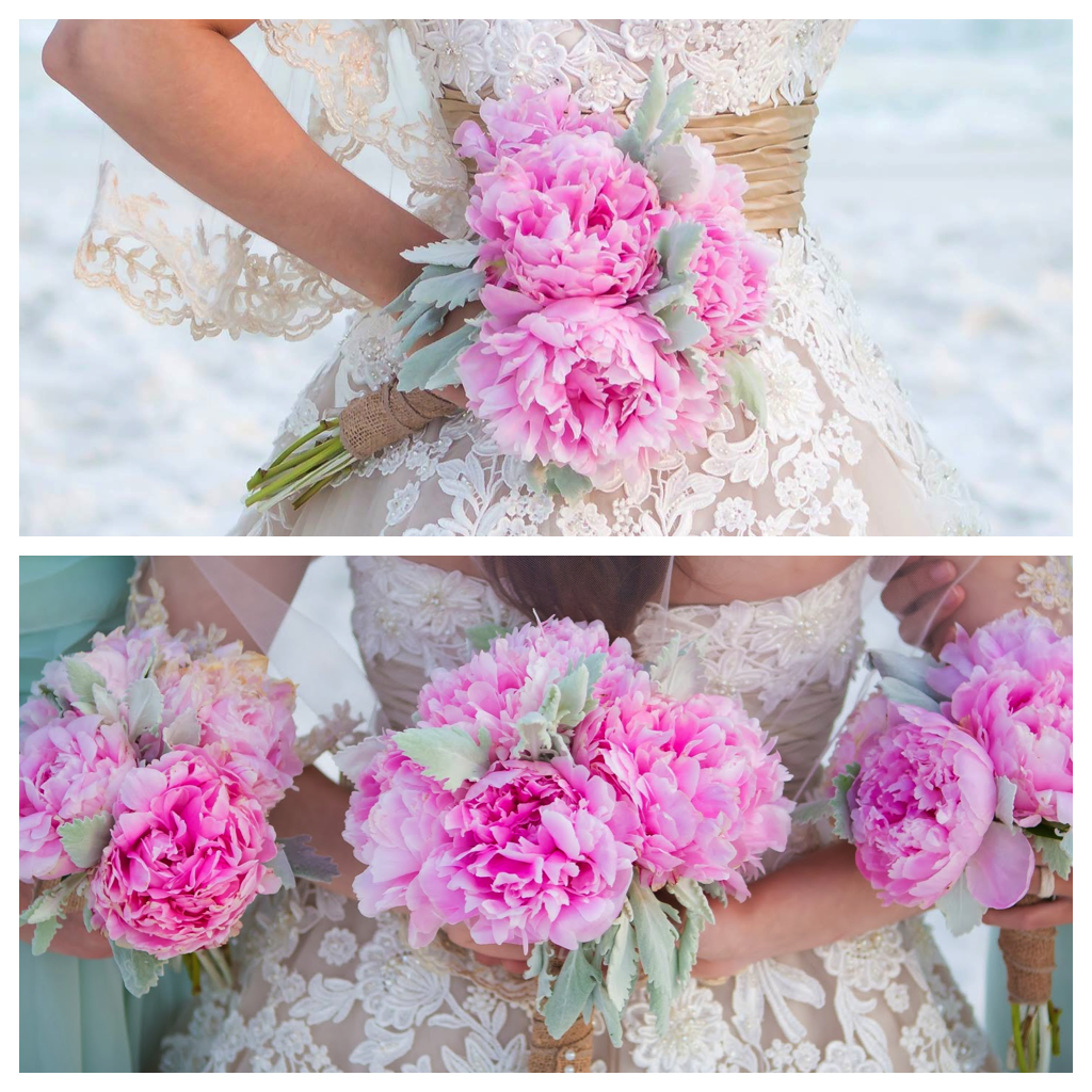 pink bridal flowers destin florist