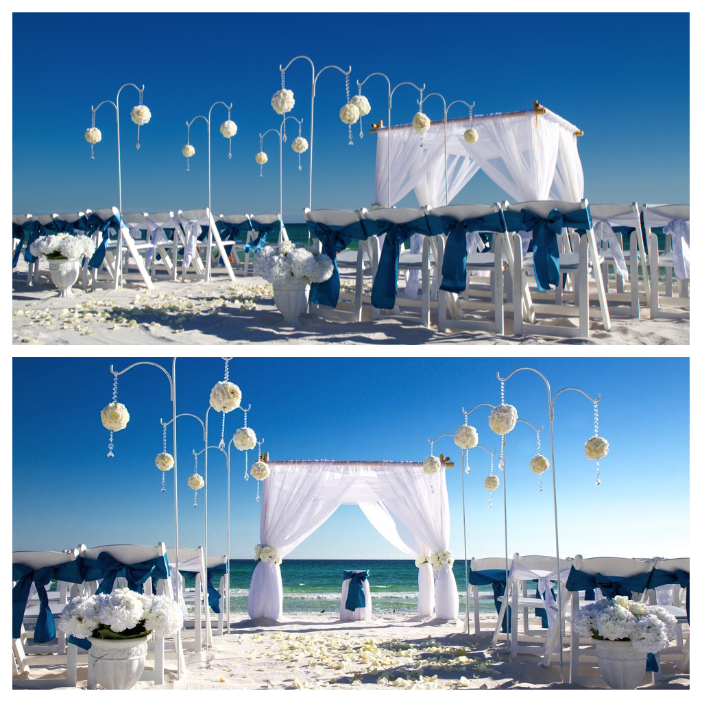 blue beach wedding legacy