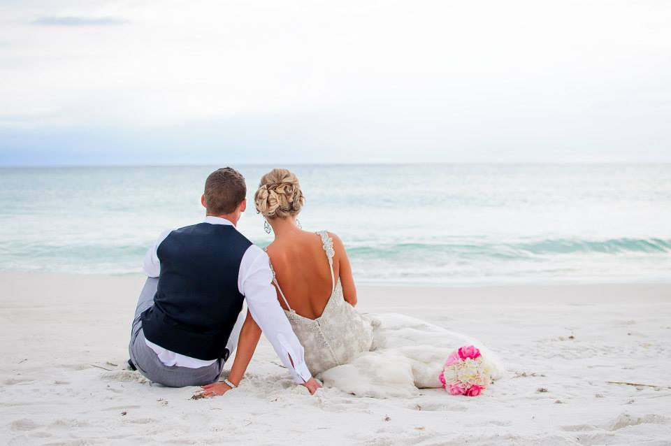 destin beach wedding ceremony in florida